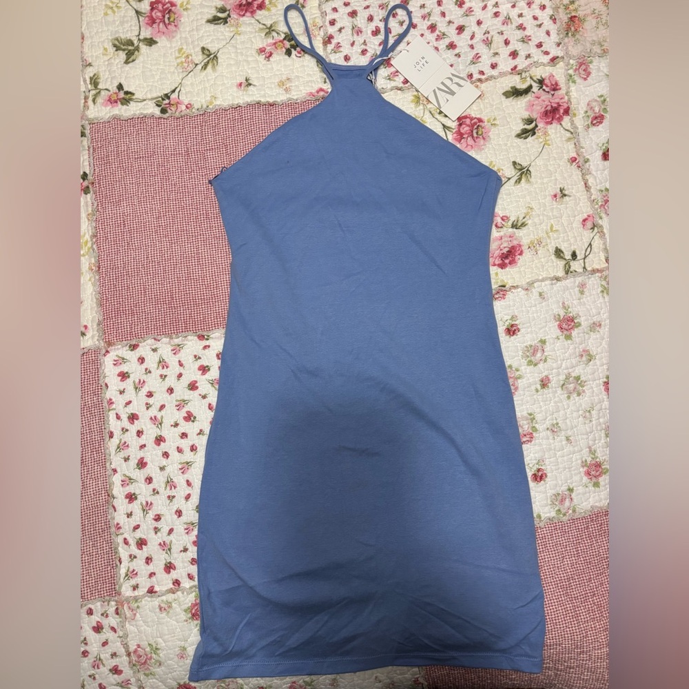 Zara Blue mini dress